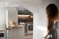 Kuchyň nebo kuchyňský kout v ubytování Terra Mare Suites