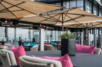 Een zitgedeelte bij Fletcher Hotel-Restaurant Arion-Vlissingen
