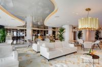 Een zitgedeelte bij Fletcher Hotel-Restaurant Arion-Vlissingen