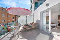 Balkon lub taras w obiekcie Plaza Santa Ponsa Boutique - Adults Only.
