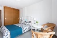 Posteľ alebo postele v izbe v ubytovaní La Tejita Luxury Apartment