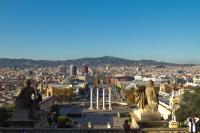 A general view of Barcelona or a view of the city taken from Az apartmant