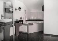 Koupelna v ubytování Hotel Metzgern