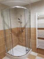 Koupelna v ubytování Apartmány U Vlka