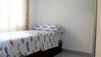 Postel nebo postele na pokoji v ubytování Apartamentos Atlas Terrassa III