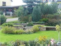 A garden outside Penzion Chalupka
