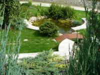 A garden outside Penzion Chalupka
