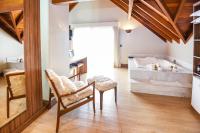 Hotel Refugio da Montanhaにあるベッド