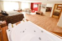 Hotel Refugio da Montanhaにあるベッド