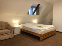 Posteľ alebo postele v izbe v ubytovaní SeSil Apartman