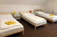 Posteľ alebo postele v izbe v ubytovaní SeSil Apartman