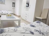 Posteľ alebo postele v izbe v ubytovaní Apartman Maksimir Relax Zagreb-75m2
