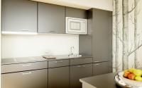 Kuchyň nebo kuchyňský kout v ubytování Apartmán Krásná Lípa č. 1