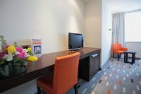 Telewizja i/lub zestaw kina domowego w obiekcie Hotel Major