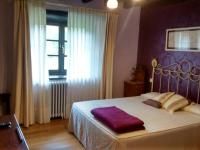 Łóżko lub łóżka w pokoju w obiekcie Hotel Rural Natxiondo