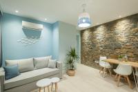 A seating area at Αngelikon Luxurious Apartments