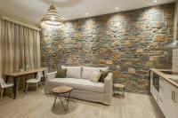 A seating area at Αngelikon Luxurious Apartments