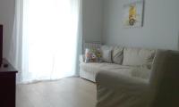 A seating area at Appartamento tra mare e storia
