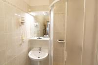 Koupelna v ubytování Hotel VZ Bedřichov