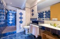Koupelna v ubytování Hotel Cal Llop