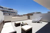 Balkón alebo terasa v ubytovaní La Tejita Luxury Apartment