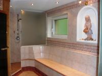 Kúpeľňa v ubytovaní Hotel garni Landhaus Bürtlmair