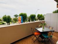A balcony or terrace at casa fronte mare