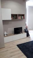 Televízia a/alebo spoločenská miestnosť v ubytovaní 9 House Ortigia