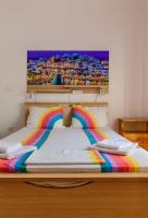 Posteľ alebo postele v izbe v ubytovaní Cosy apartment for 4