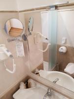 A bathroom at San Pietro