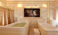 Koupelna v ubytování Spa Hotel Purkyně