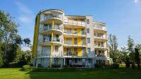 Budynek, w którym mieści się apartament