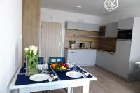 Kuchyňa alebo kuchynka v ubytovaní Apartament Blue Point 102 PREMIUM