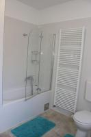 Kúpeľňa v ubytovaní Apartmani Palmas Rijeka