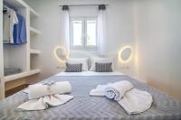 Posteľ alebo postele v izbe v ubytovaní Sole Mare Villa