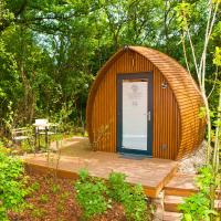 Ein Garten an der Unterkunft Glamping Resort Biosphäre Bliesgau