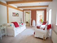Posezení v ubytování Mellem-rummet Guesthouse & Glamping