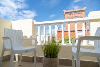 Balkón nebo terasa v ubytování Petit Malaga Congress