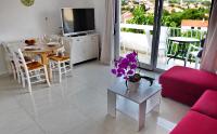Balkón alebo terasa v ubytovaní Apartments Curicta 1