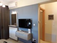 Televízia a/alebo spoločenská miestnosť v ubytovaní Lion Apartment Sunset