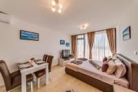 Posezení v ubytování Apartcomplex Golden Bay
