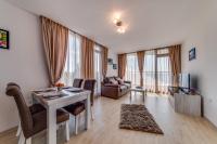 Posezení v ubytování Apartcomplex Golden Bay