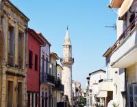 Výhľad na mesto Chania (mesto) alebo výhľad na mesto priamo z apartmánu