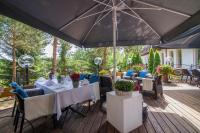 Vonkajšia záhrada v ubytovaní Hotel Masuria