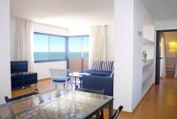 A seating area at Apartaments Beach & Golf Resort