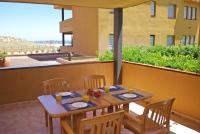 A balcony or terrace at Apartaments Beach & Golf Resort
