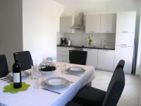 Kuchyň nebo kuchyňský kout v ubytování Apartman Danijel