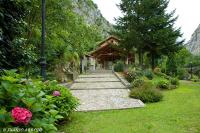 Zahrada ubytování La Casona de Mestas