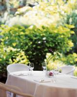 Garður fyrir utan Hotel Greif, a Member of Design Hotels