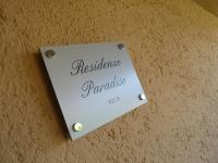 Certifikát, ocenenie alebo iný dokument vystavený v ubytovaní Residenze Paradiso